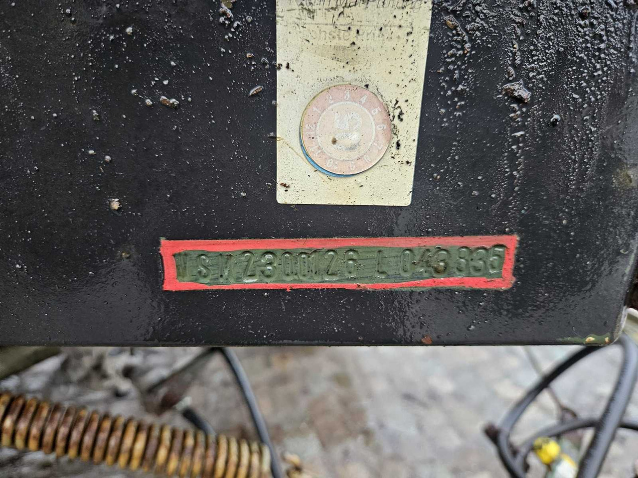 Farm tipping trailer/ Dumper Ackermann BwB 2300126