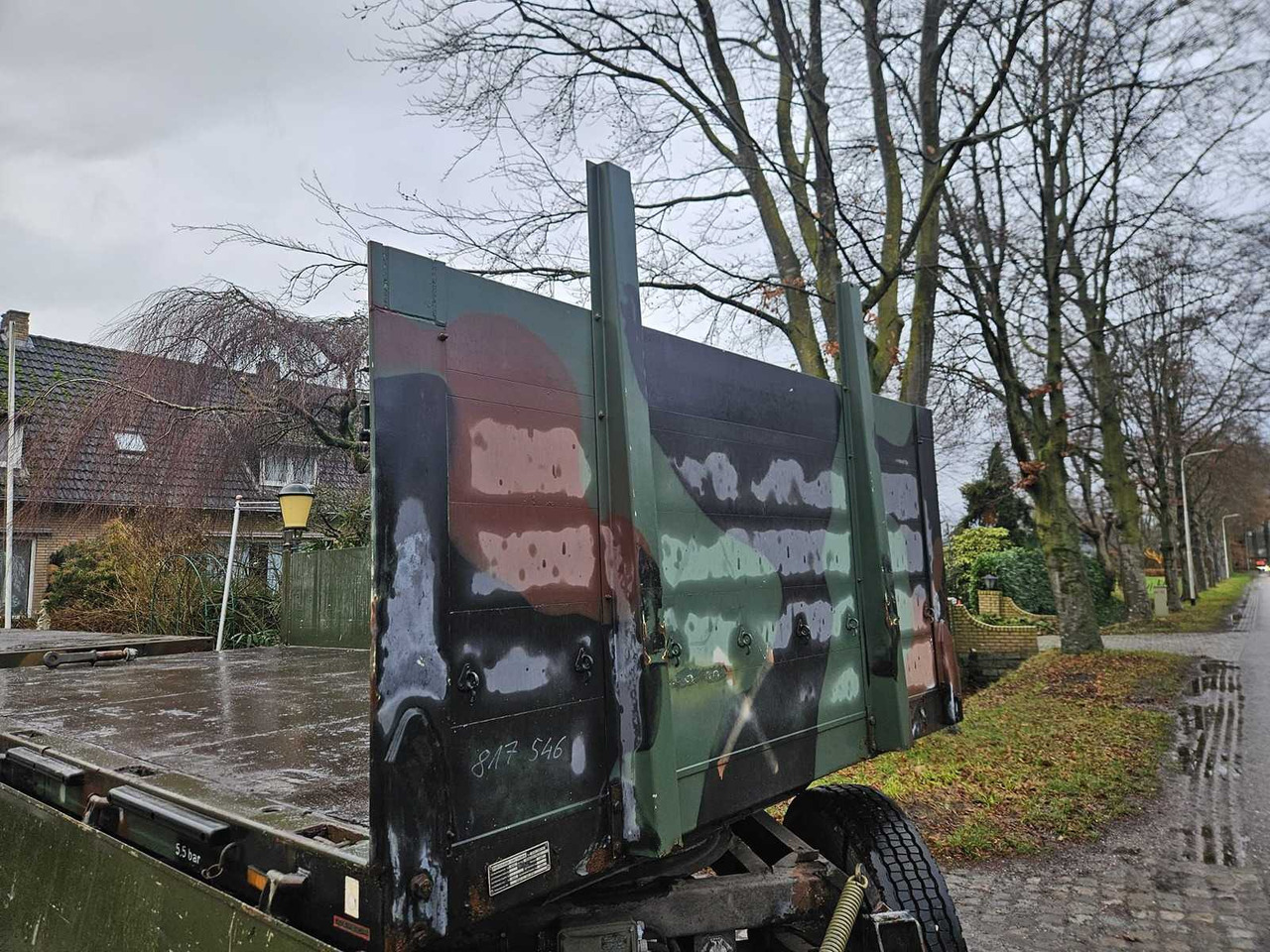 Farm tipping trailer/ Dumper Ackermann BwB 2300126