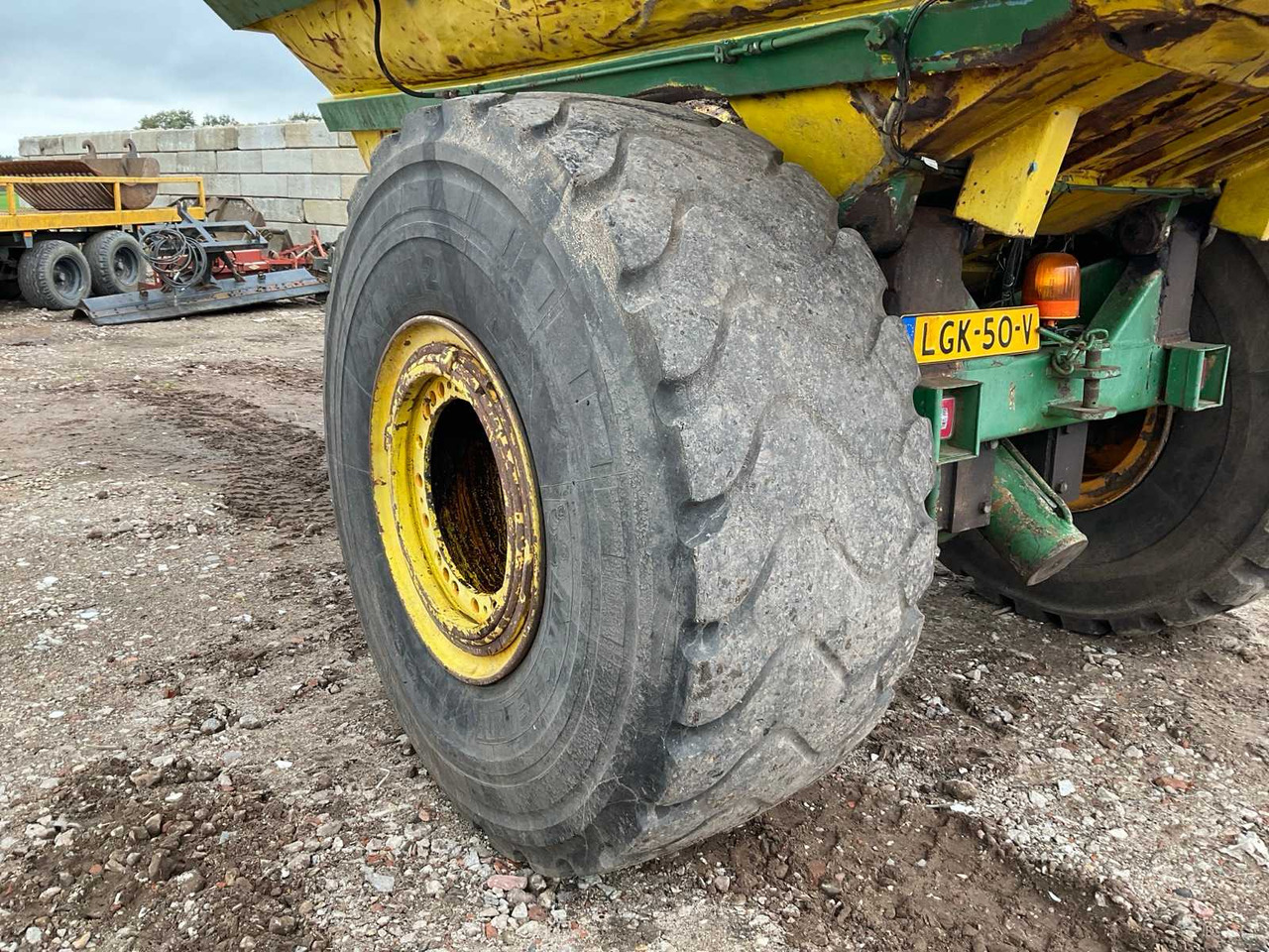 Farm tipping trailer/ Dumper Alasco ALC-ODU-70