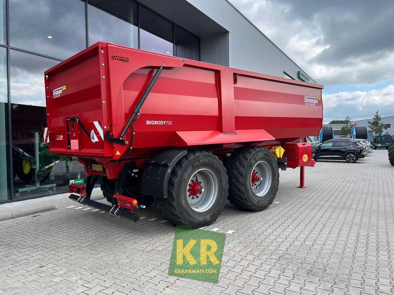 Farm tipping trailer/ Dumper BIG BODY 700 Krampe