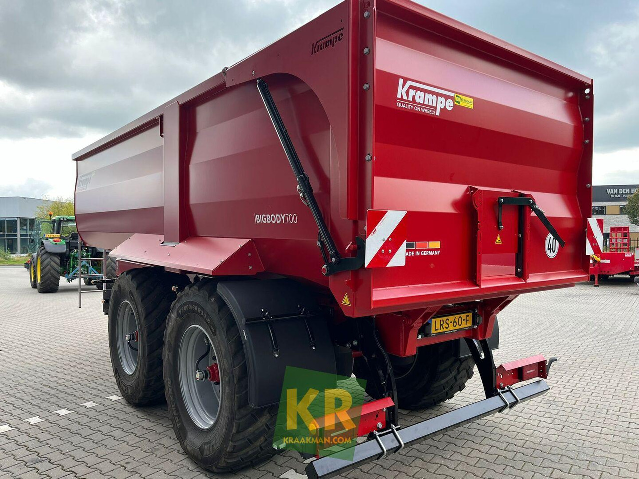 Farm tipping trailer/ Dumper BIG BODY 700 Krampe