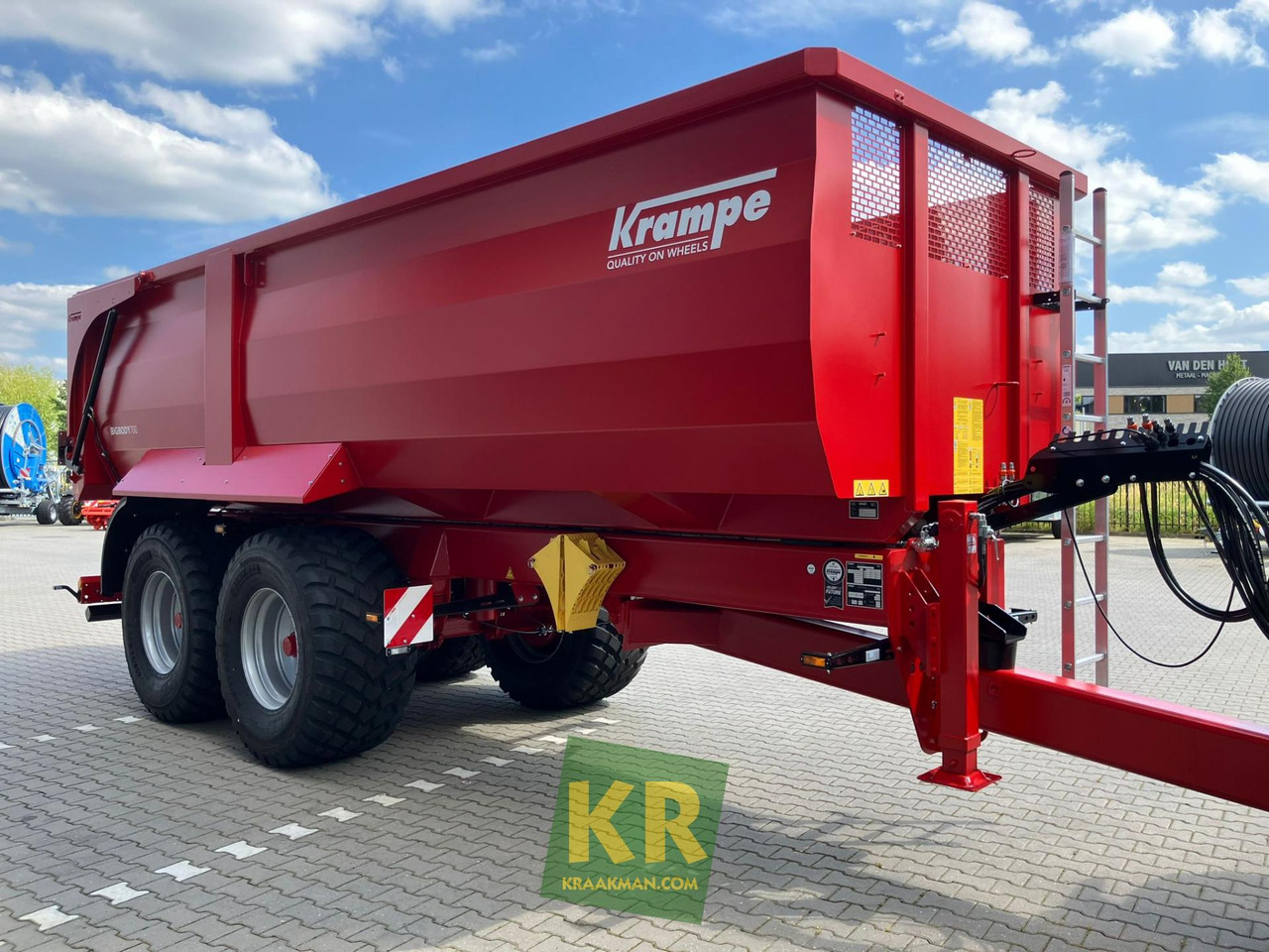 Farm tipping trailer/ Dumper BIG BODY 700 Krampe