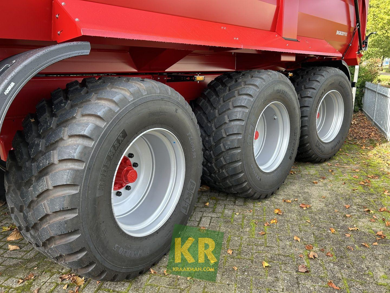 Farm tipping trailer/ Dumper BIG BODY 900 Krampe