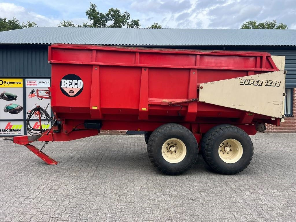 Farm tipping trailer/ Dumper Beco Super 1200