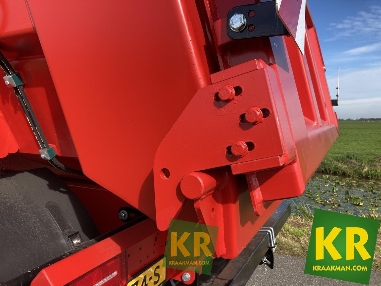 Farm tipping trailer/ Dumper HD550 Krampe