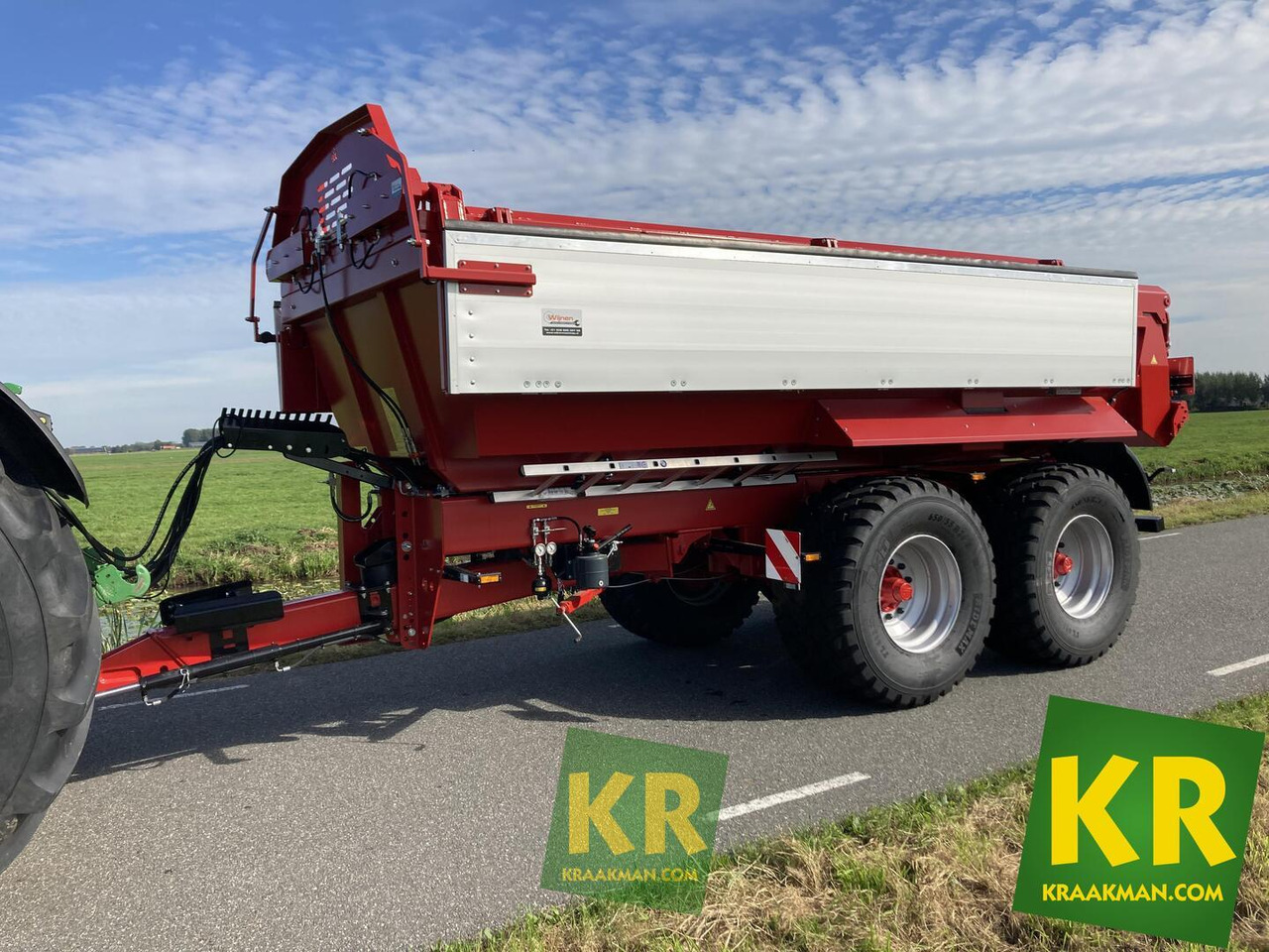 Farm tipping trailer/ Dumper HD550 Krampe