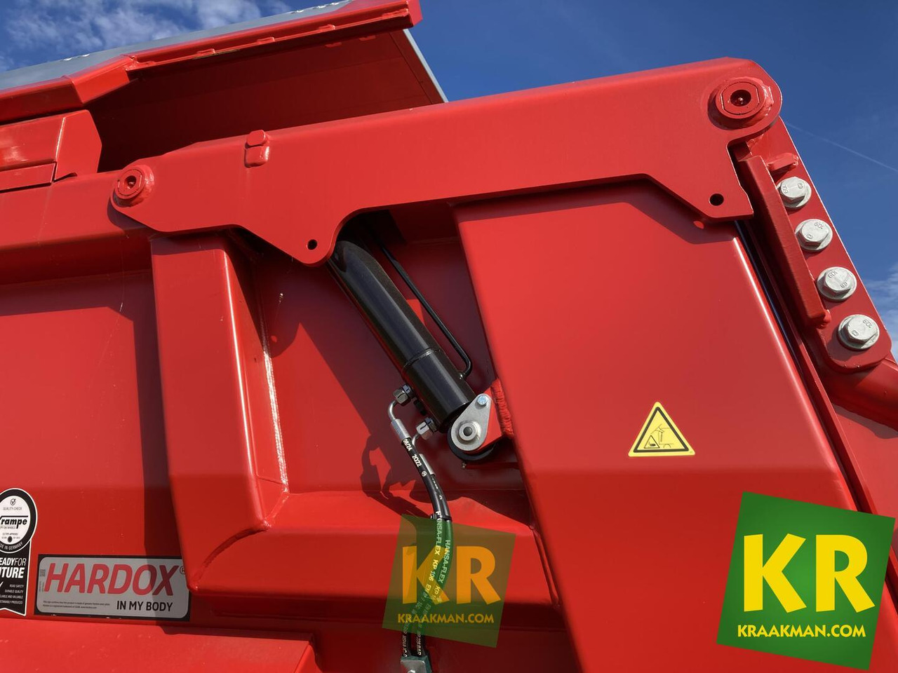 Farm tipping trailer/ Dumper HD550 Krampe