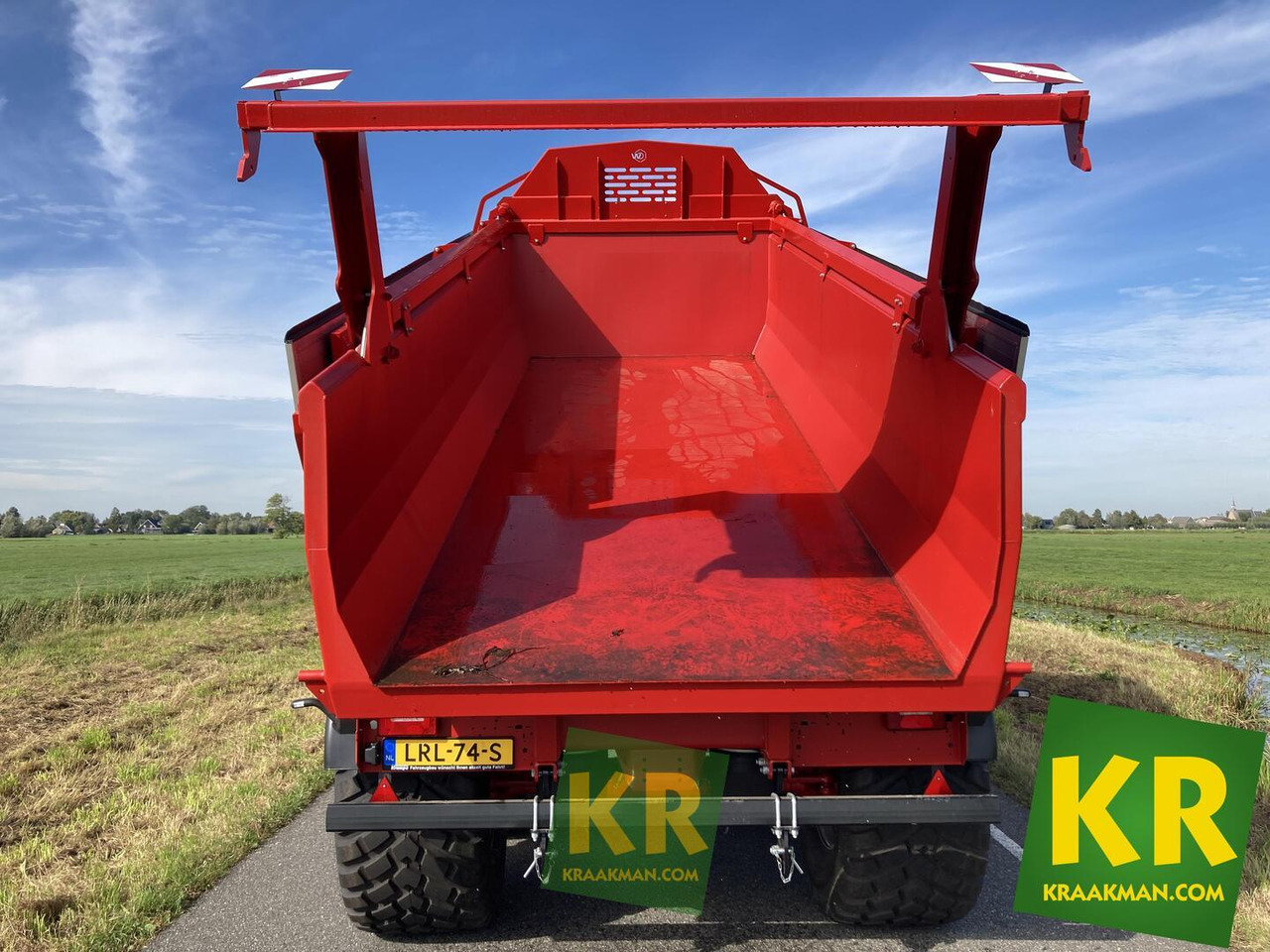 Farm tipping trailer/ Dumper HD550 Krampe