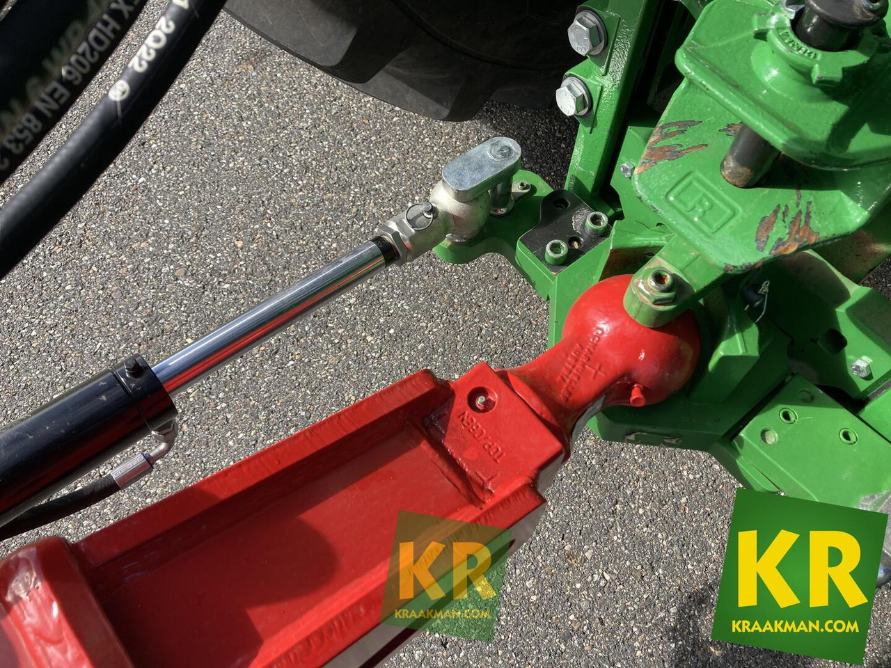Farm tipping trailer/ Dumper HD550 Krampe