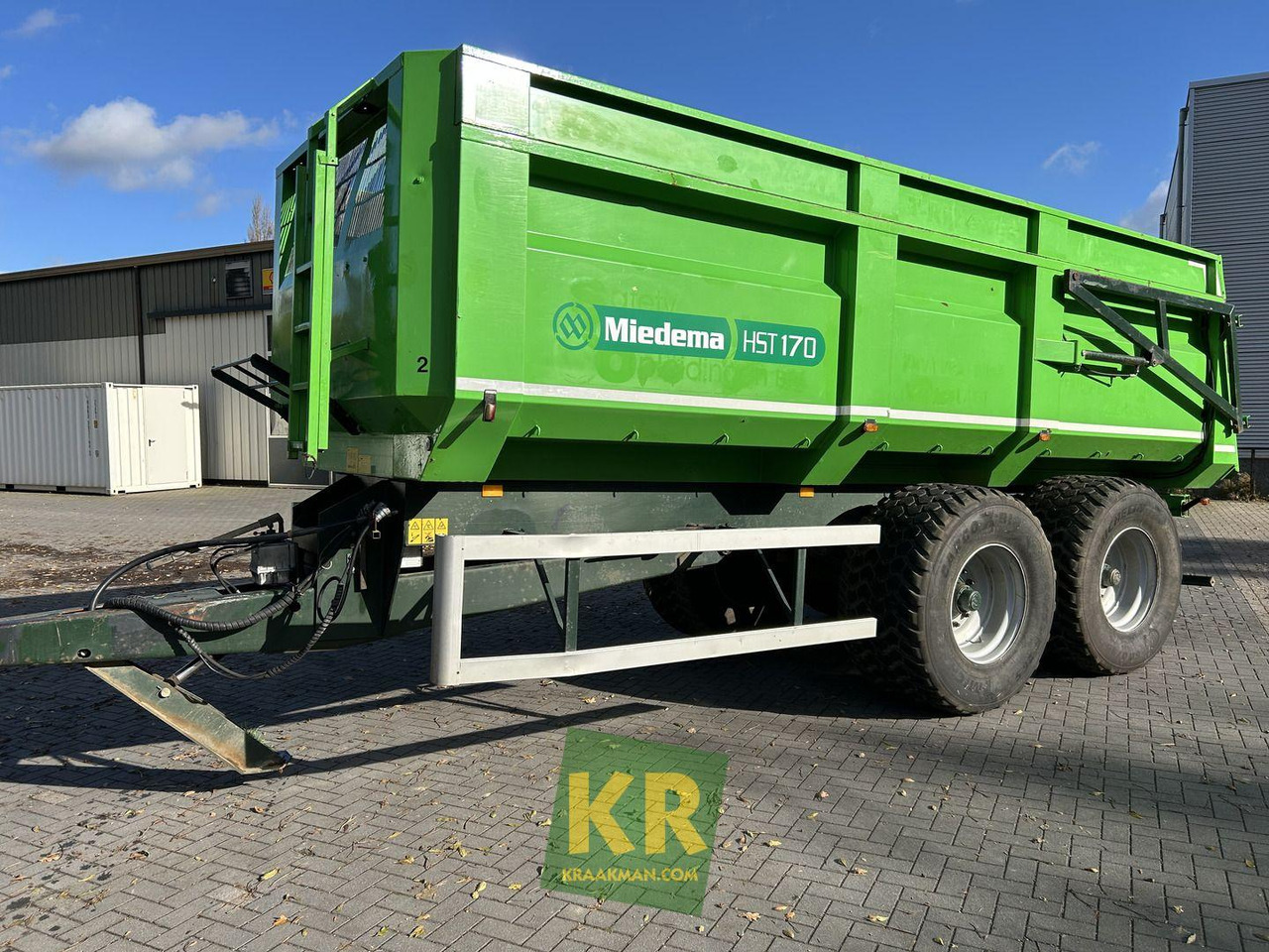 Farm tipping trailer/ Dumper HST 170 Miedema