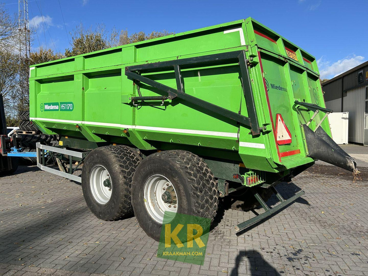 Farm tipping trailer/ Dumper HST 170 Miedema