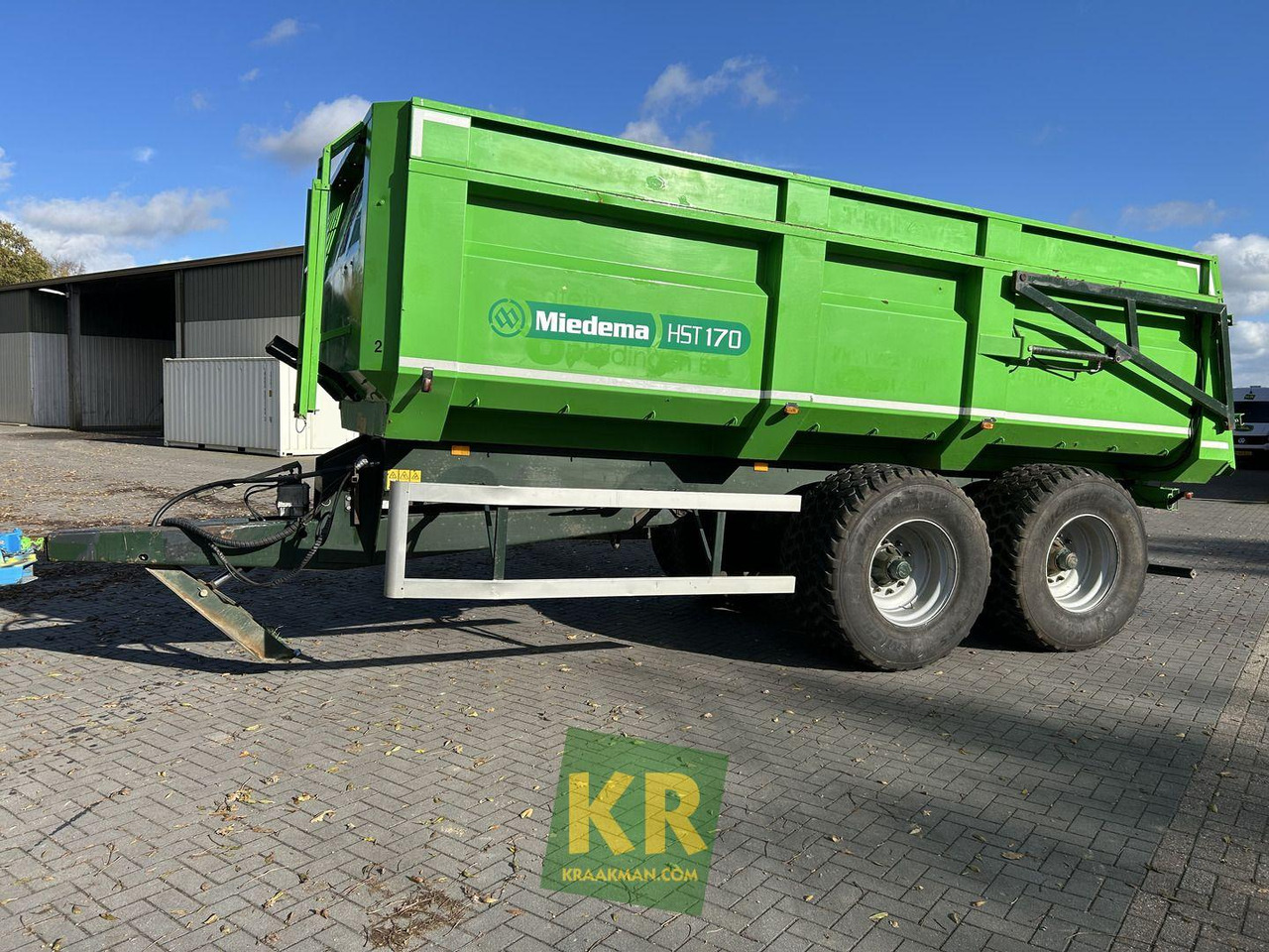 Farm tipping trailer/ Dumper HST 170 Miedema