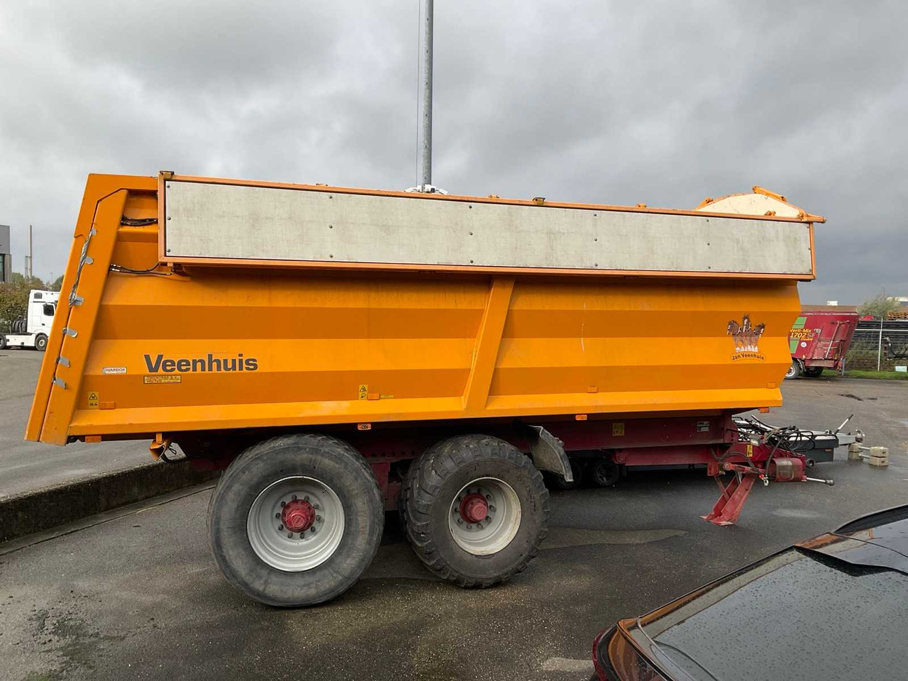 Farm tipping trailer/ Dumper Jan Veenhuis JVSK-18000
