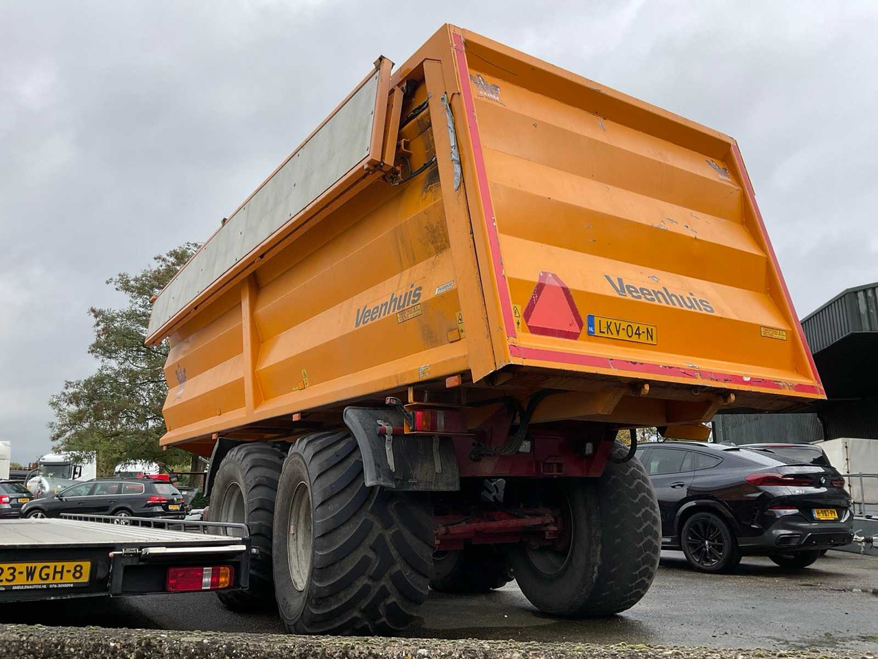 Farm tipping trailer/ Dumper Jan Veenhuis JVSK-18000