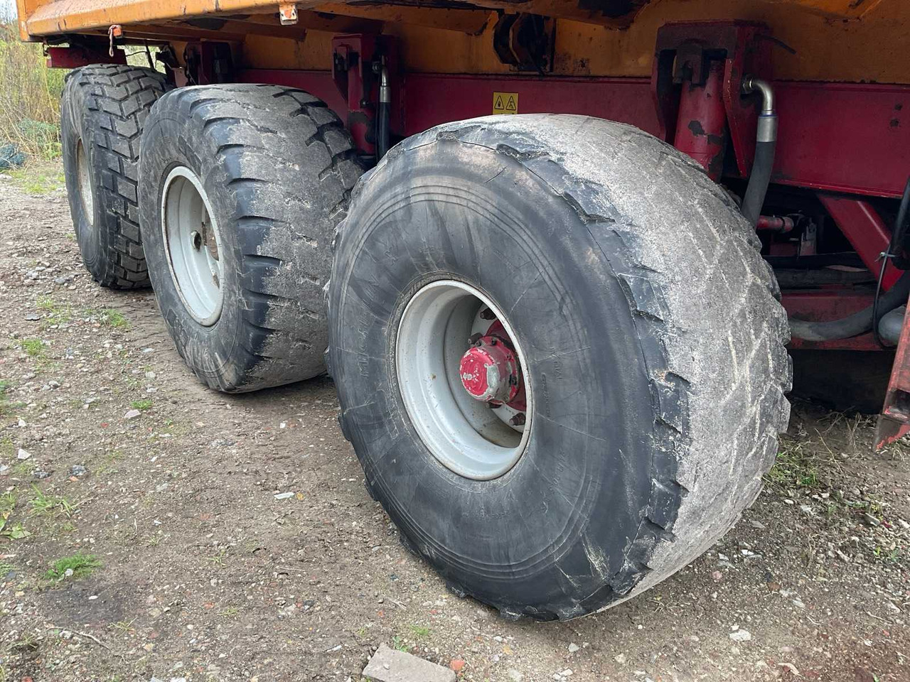 Farm tipping trailer/ Dumper Jan Veenhuis JVZK 30000