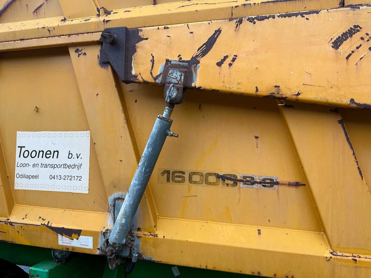 Farm tipping trailer/ Dumper Joskin 16000BCL