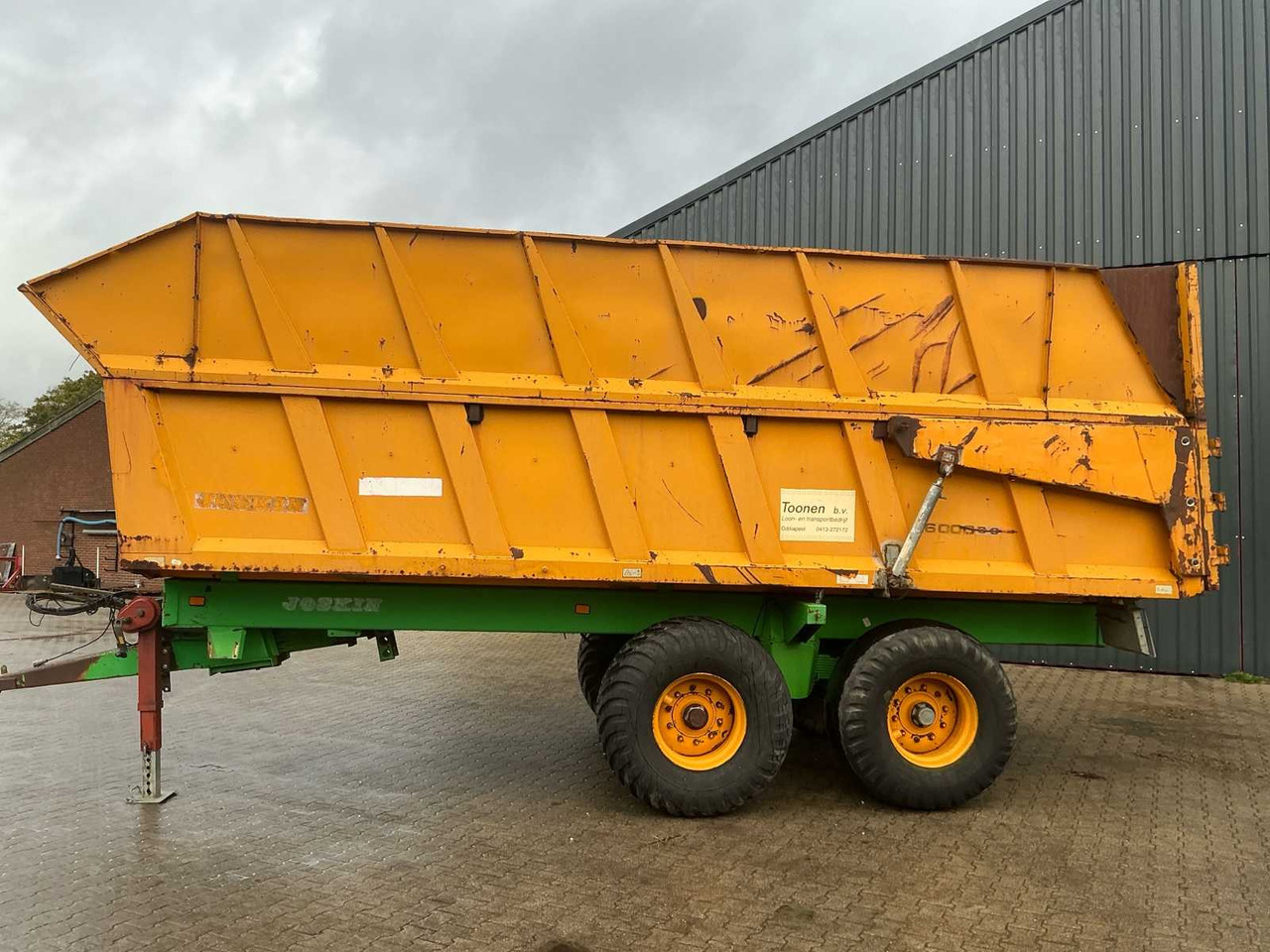 Farm tipping trailer/ Dumper Joskin 16000BCL