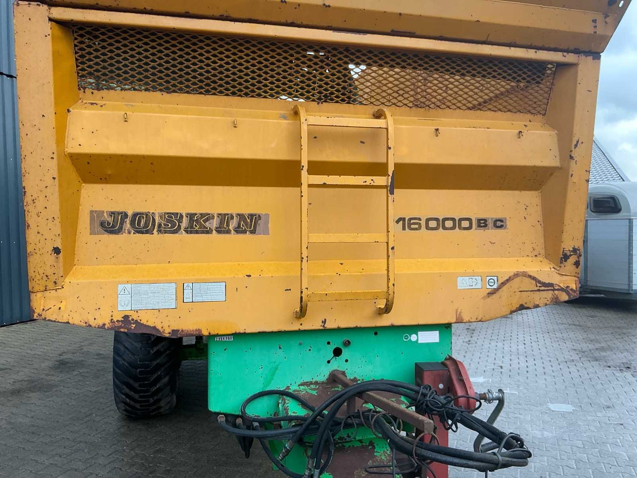 Farm tipping trailer/ Dumper Joskin 16000BCL