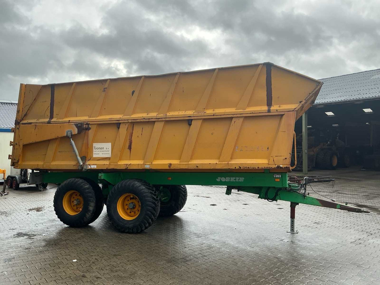Farm tipping trailer/ Dumper Joskin 16000BCL