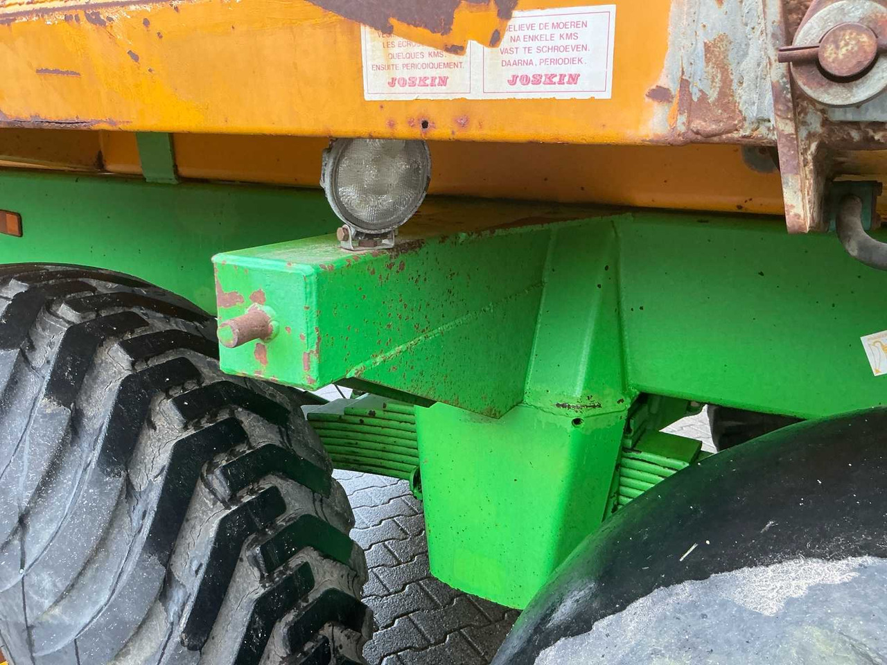 Farm tipping trailer/ Dumper Joskin 16000BCL