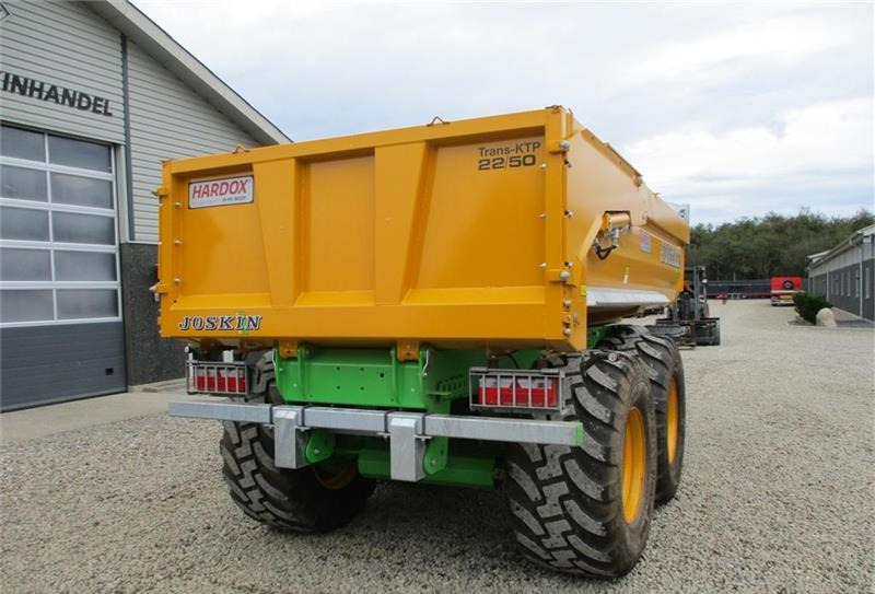 Farm tipping trailer/ Dumper Joskin Trans - KTP 22/50 PRO-MODEL med drejbar aksel og m