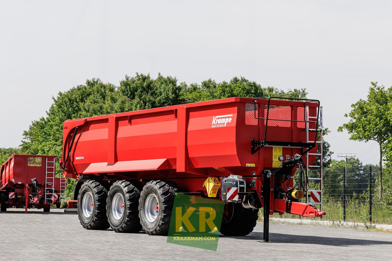 Farm tipping trailer/ Dumper Krampe BIG BODY 900