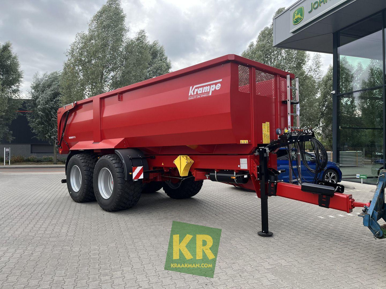 Farm tipping trailer/ Dumper Krampe Big Body 750