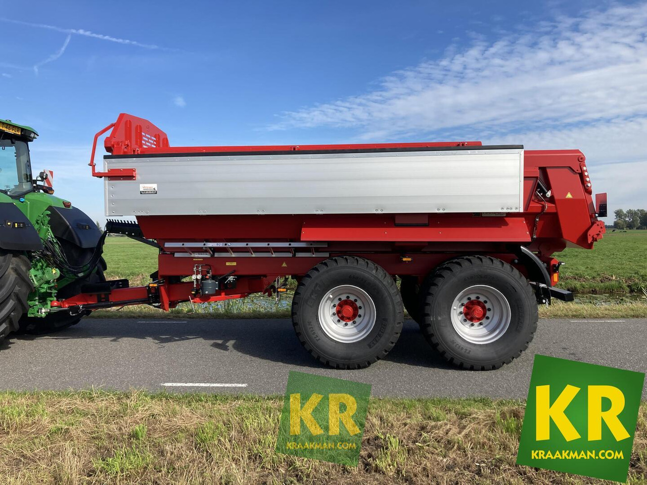 Farm tipping trailer/ Dumper Krampe HD550