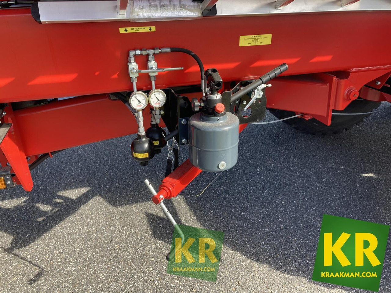 Farm tipping trailer/ Dumper Krampe HD550