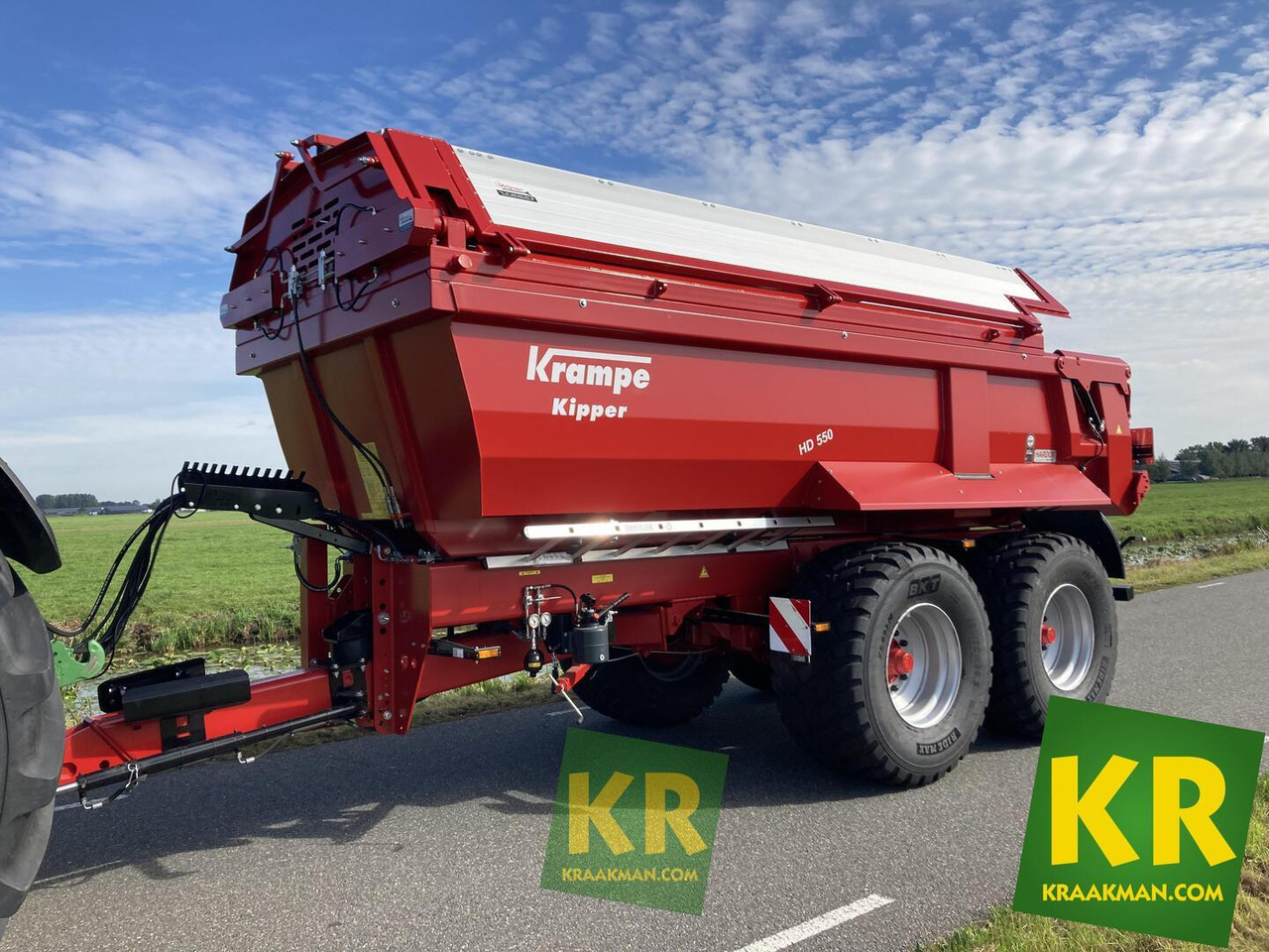 Farm tipping trailer/ Dumper Krampe HD550