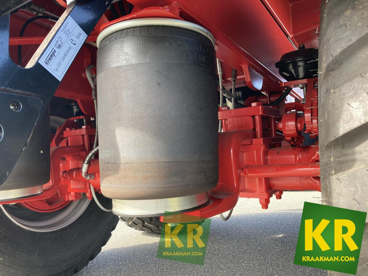 Farm tipping trailer/ Dumper Krampe HD550