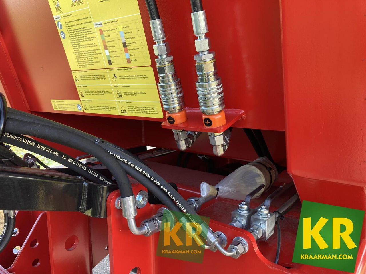 Farm tipping trailer/ Dumper Krampe HD550