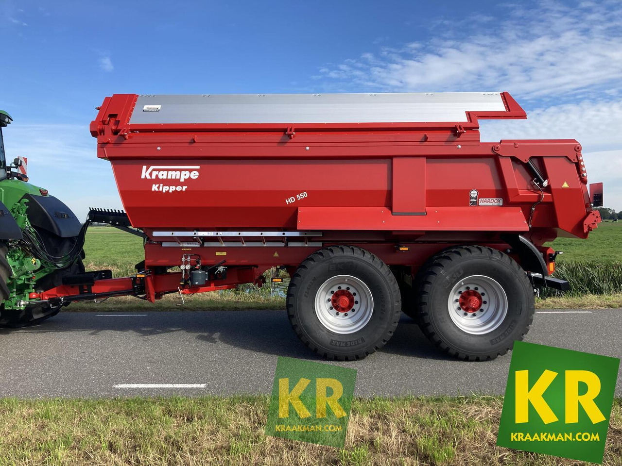 Farm tipping trailer/ Dumper Krampe HD550
