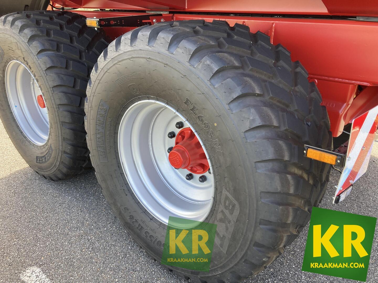 Farm tipping trailer/ Dumper Krampe HD550