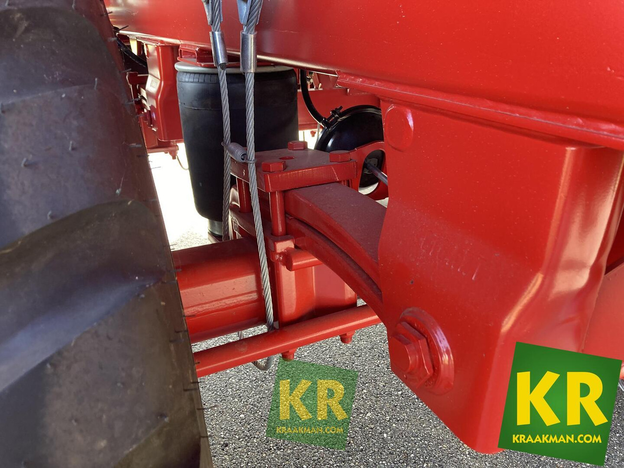 Farm tipping trailer/ Dumper Krampe HD550