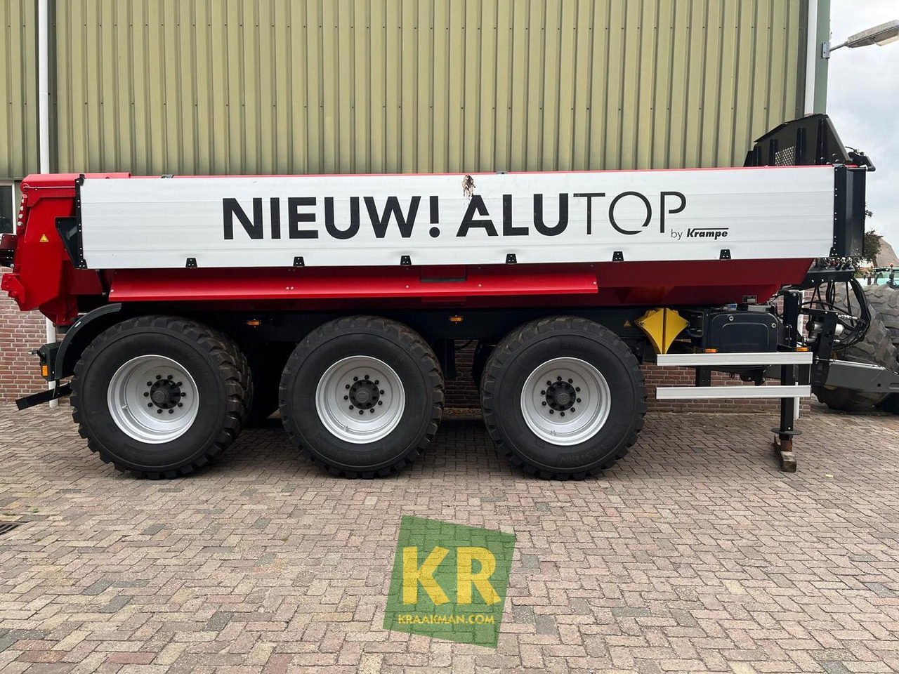 Farm tipping trailer/ Dumper Krampe HD700