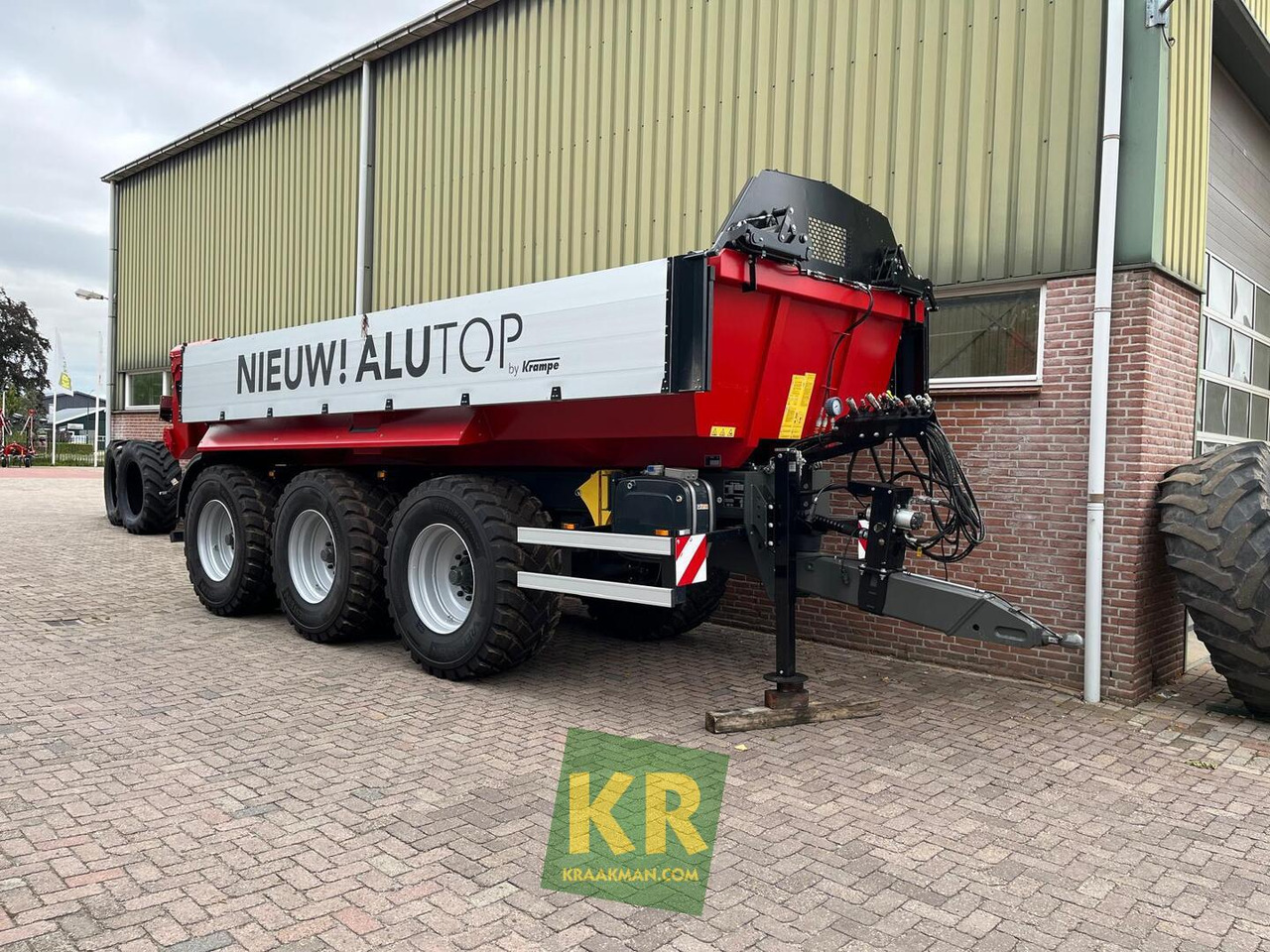 Farm tipping trailer/ Dumper Krampe HD700