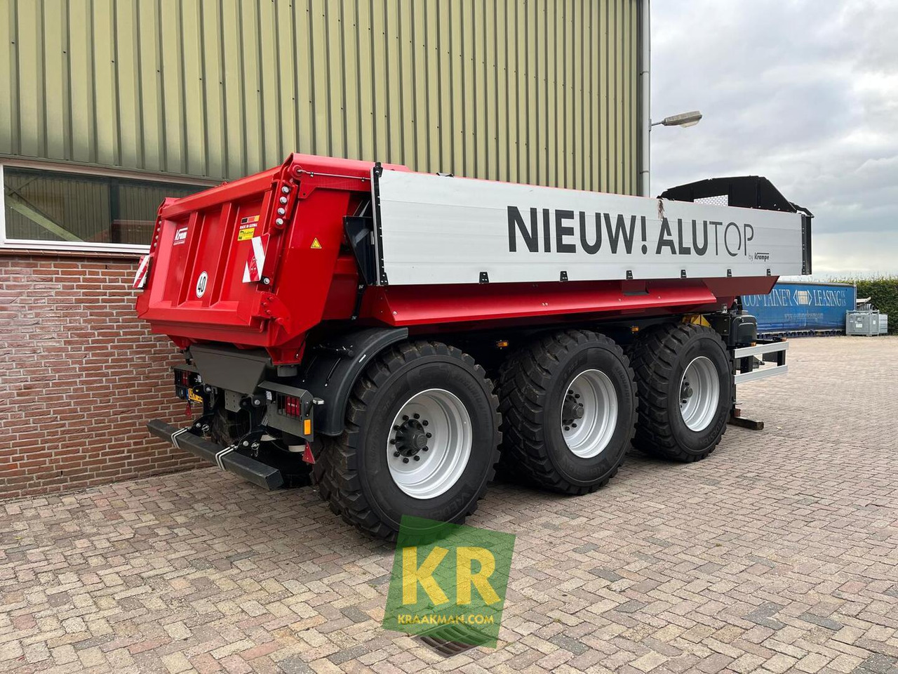 Farm tipping trailer/ Dumper Krampe HD700