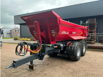 Farm tipping trailer/ Dumper Palaz Halfpipe Titan TT20 Profiline