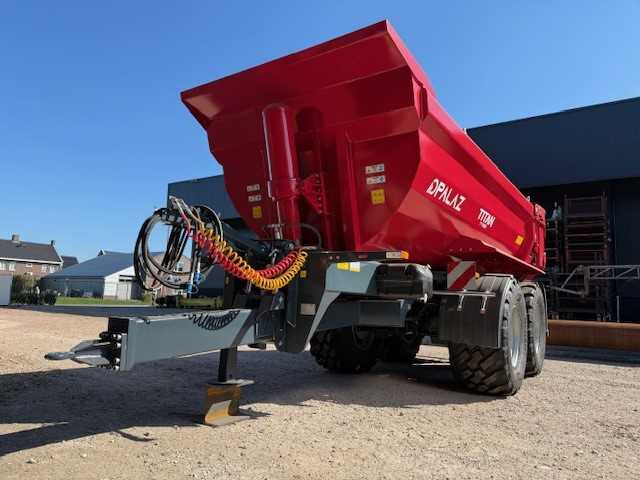 Farm tipping trailer/ Dumper Palaz Halfpipe Titan TT20 Profiline