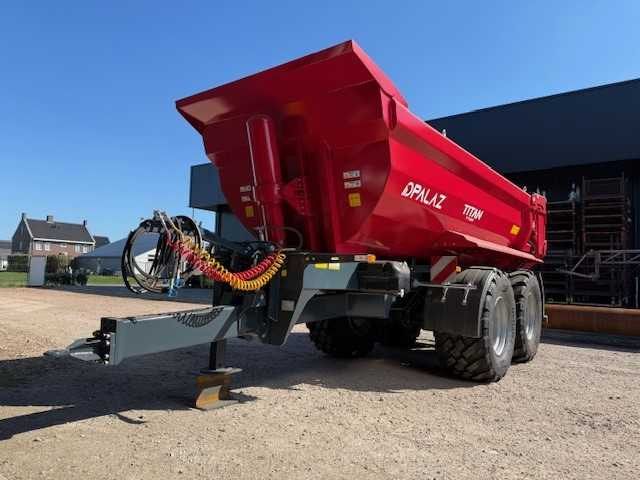 Farm tipping trailer/ Dumper Palaz Halfpipe Titan TT20 Profiline