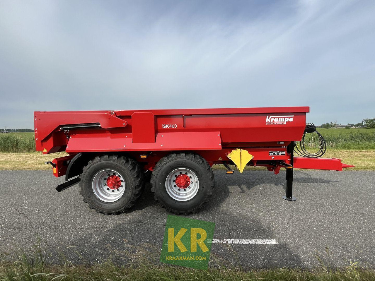Farm tipping trailer/ Dumper SK460 gronddumper Krampe