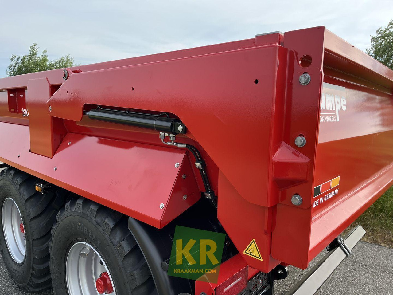 Farm tipping trailer/ Dumper SK460 gronddumper Krampe