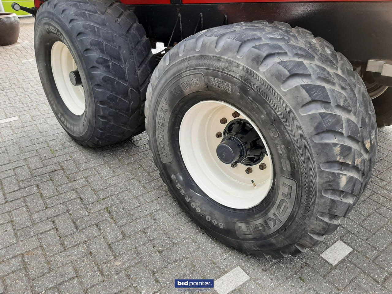 Farm tipping trailer/ Dumper Schuitemaker Subliem 200 zandkipper / gronddumper