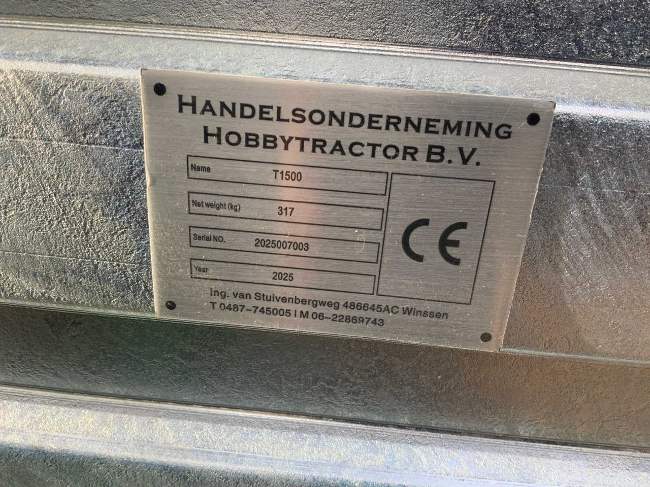 Farm tipping trailer/ Dumper T1500