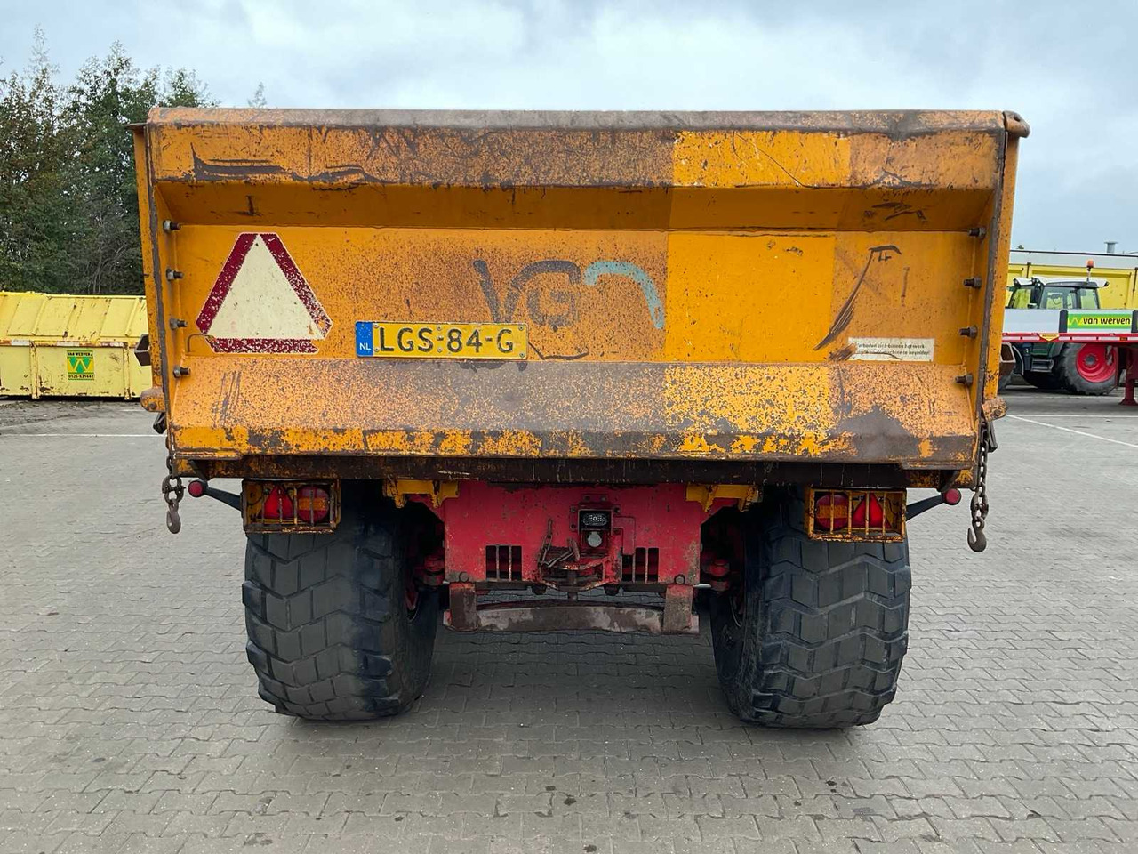 Farm tipping trailer/ Dumper VGM ZK