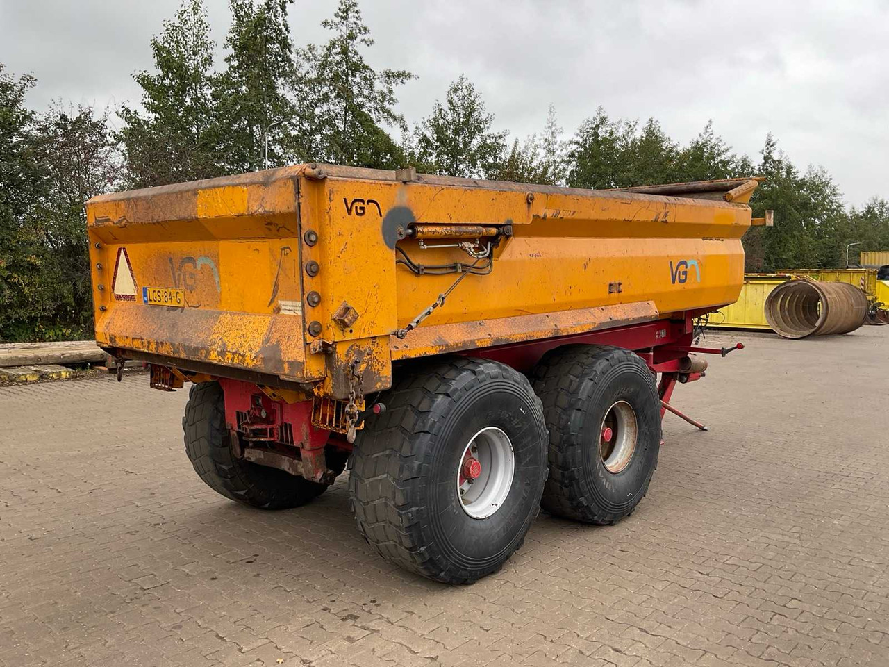 Farm tipping trailer/ Dumper VGM ZK