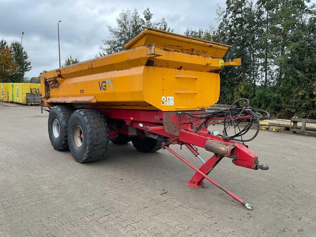 Farm tipping trailer/ Dumper VGM ZK