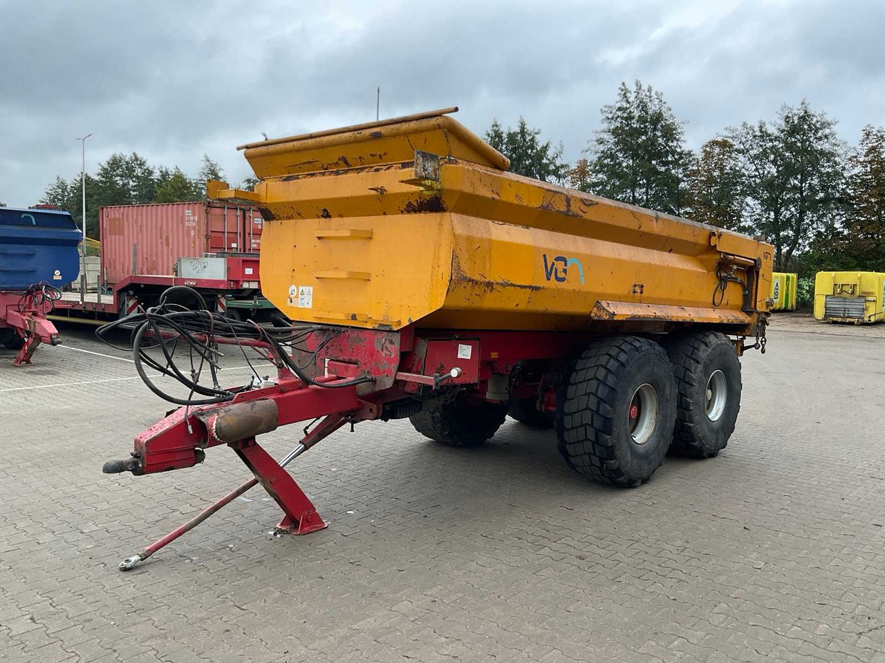 Farm tipping trailer/ Dumper VGM ZK