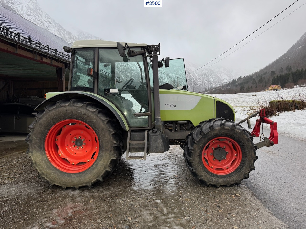 Farm tractor 2008 Claas Celtis 446 mit Fronthydraulik